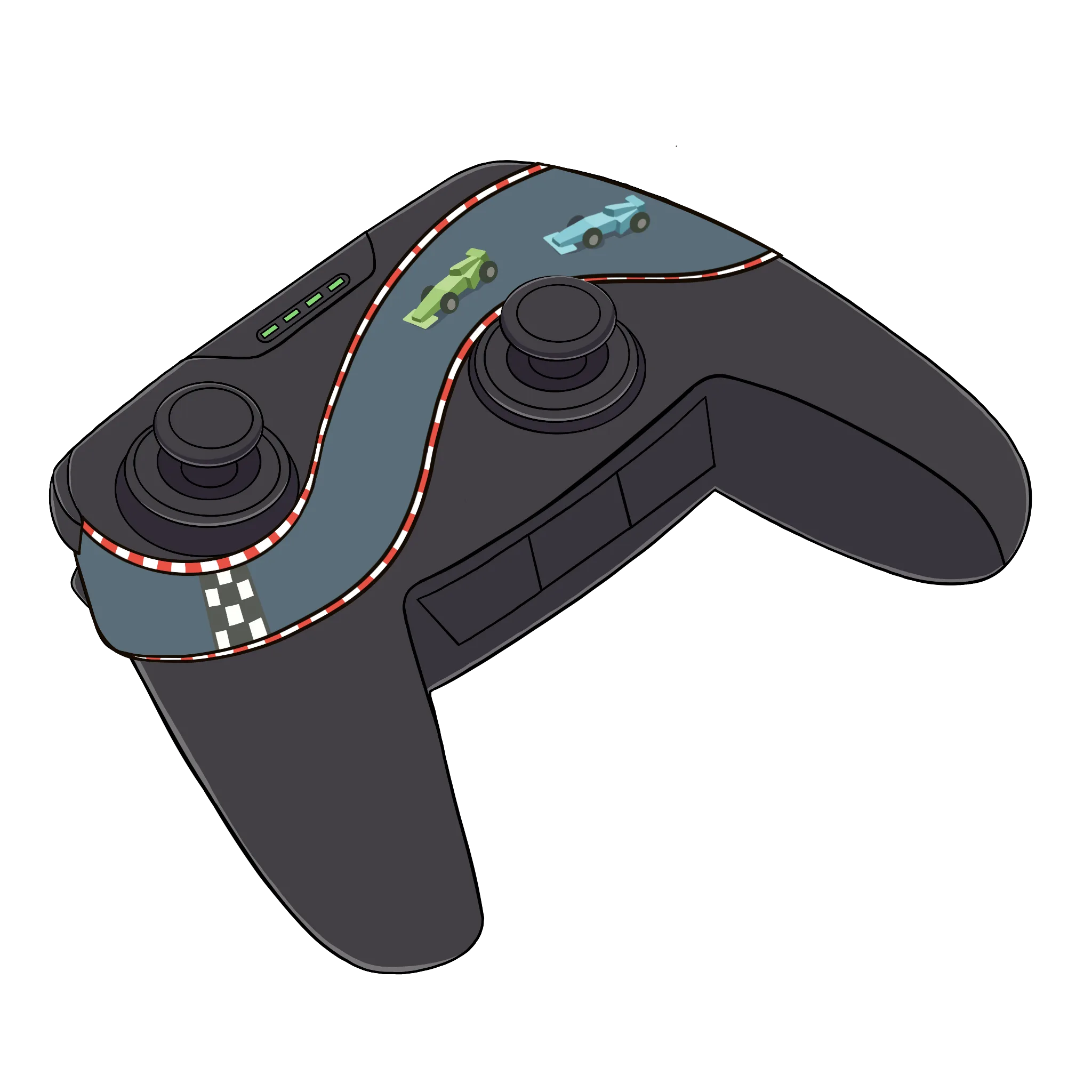 Racing controller icon